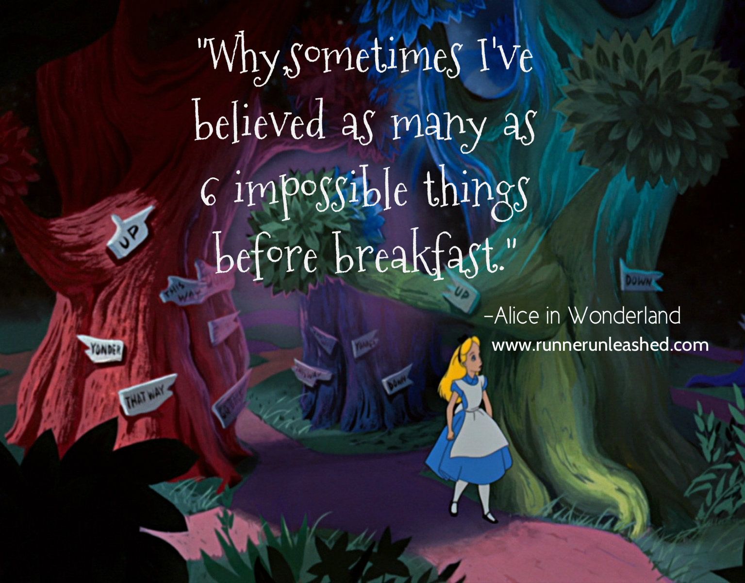 Alice in Wonderland Wallpaper Quotes