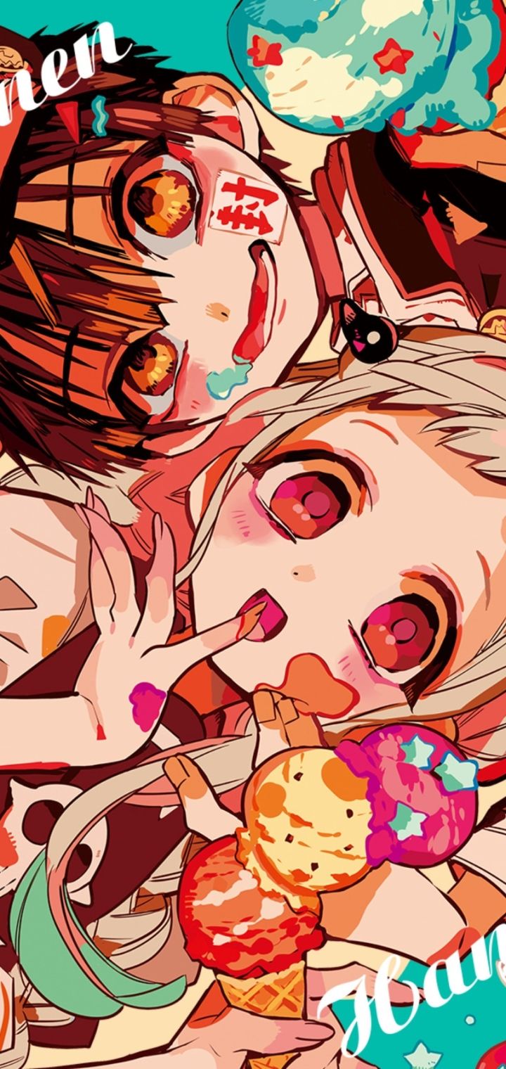 Anime Jibaku Shounen Hanako Kun (720x1520) Wallpaper