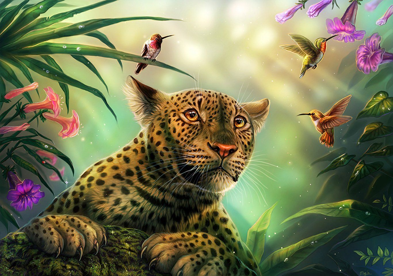 Jungle Leopard Wallpaper and Background Imagex960