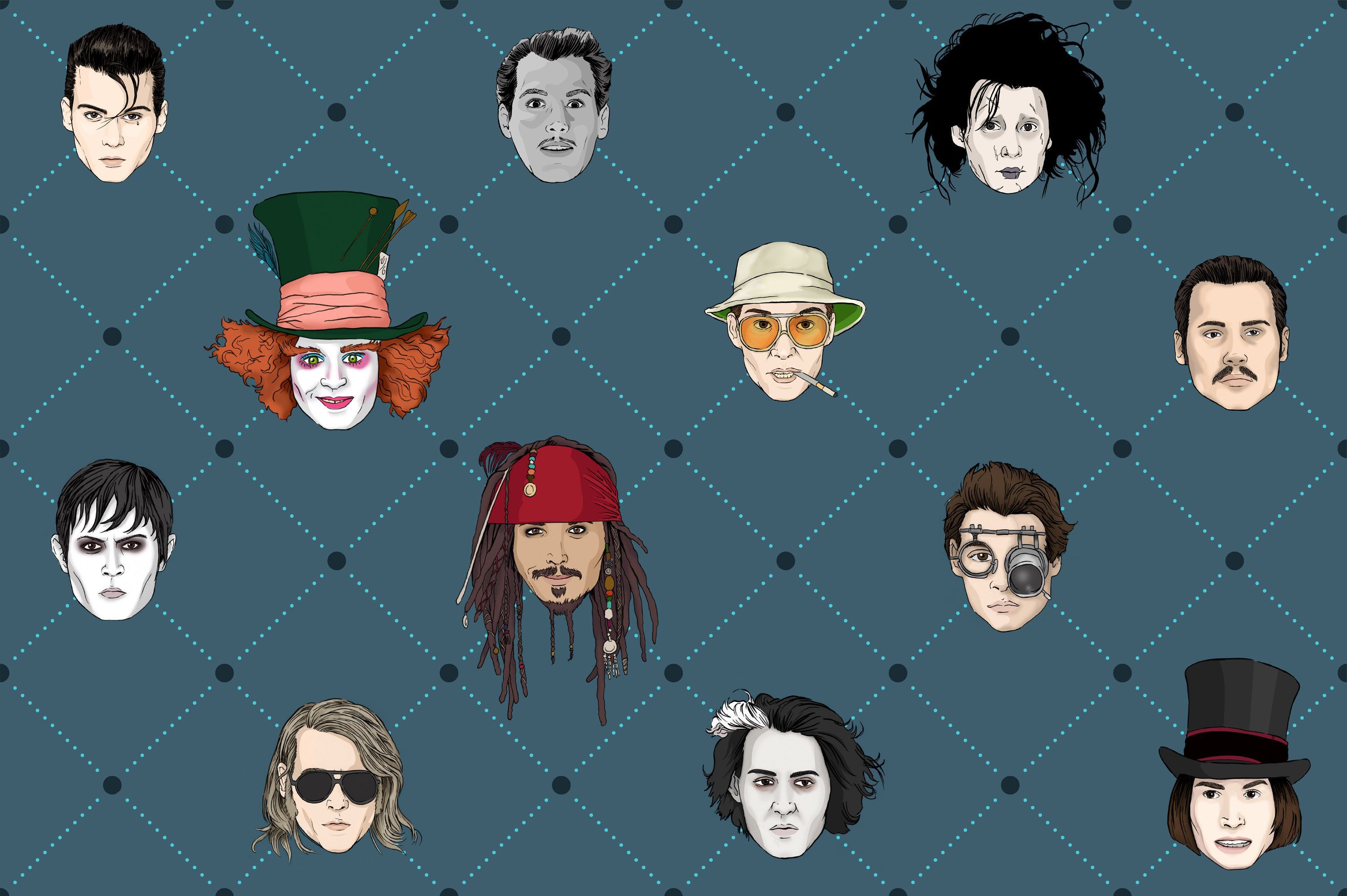 Johnny Depp Wallpaper Aesthetic