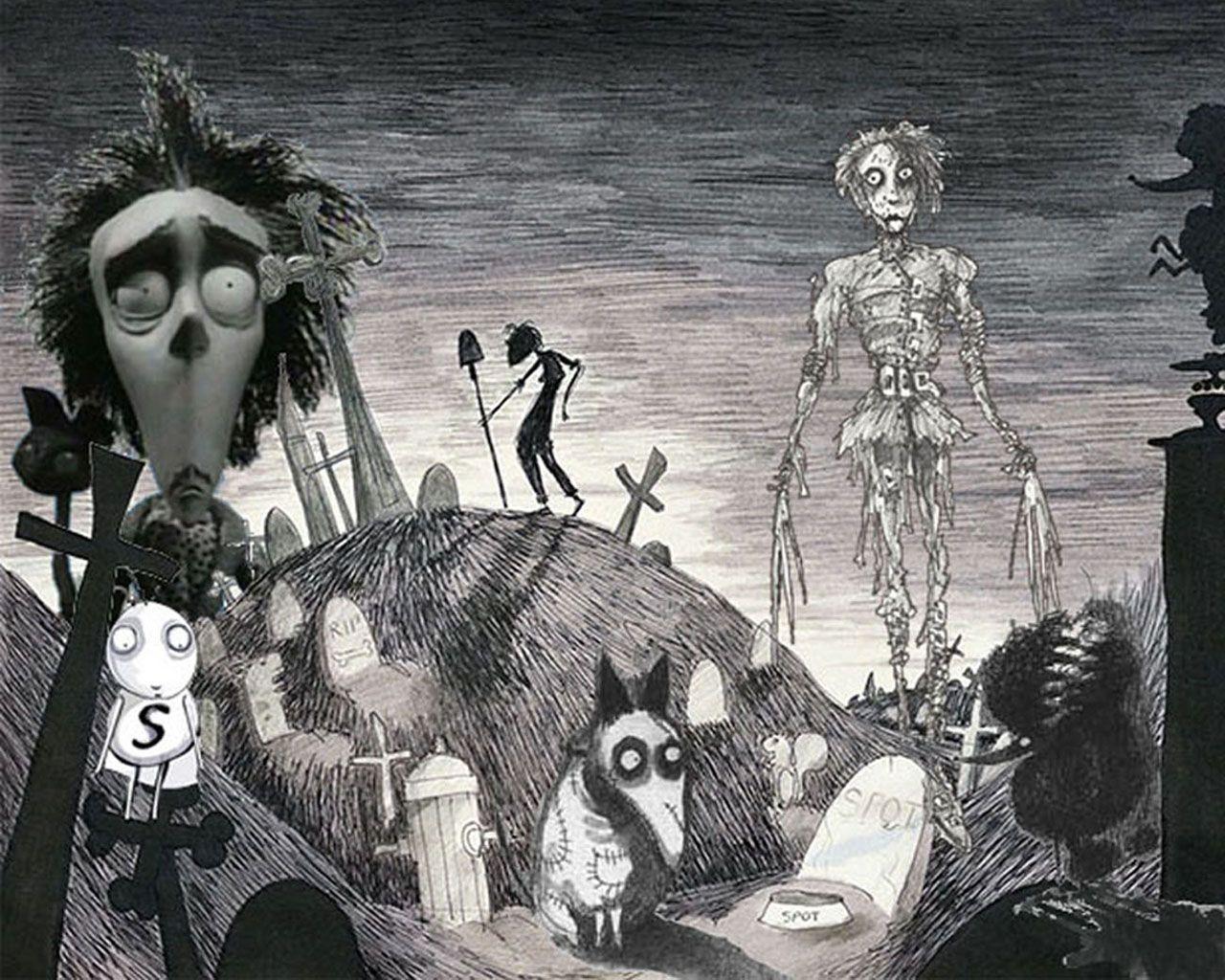 Tim Burton Wallpaper. Tim Brown