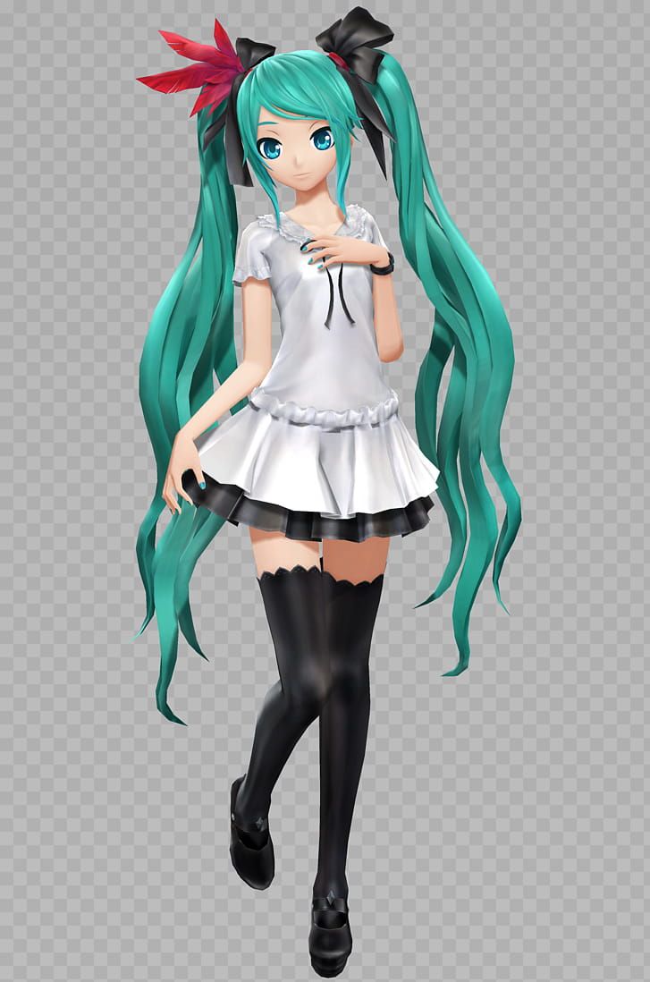 PDX PS Styled Supreme Miku DL [NO ], female anime character