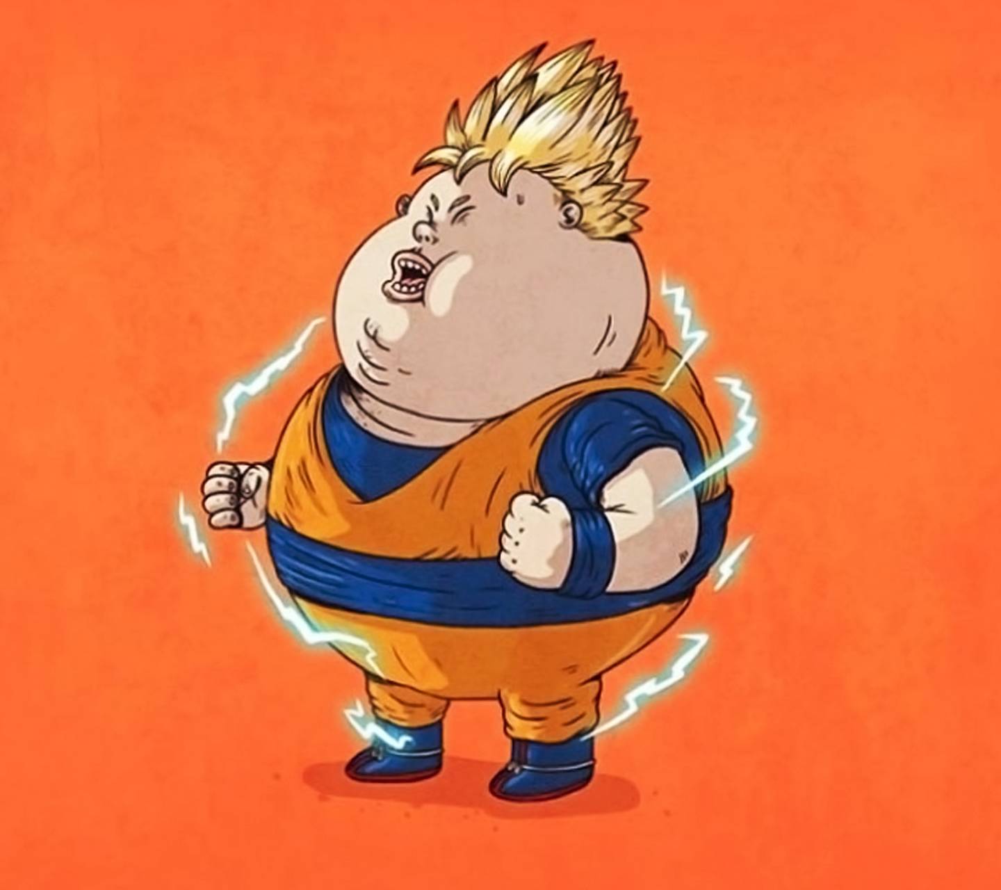 Goku Fat wallpaper
