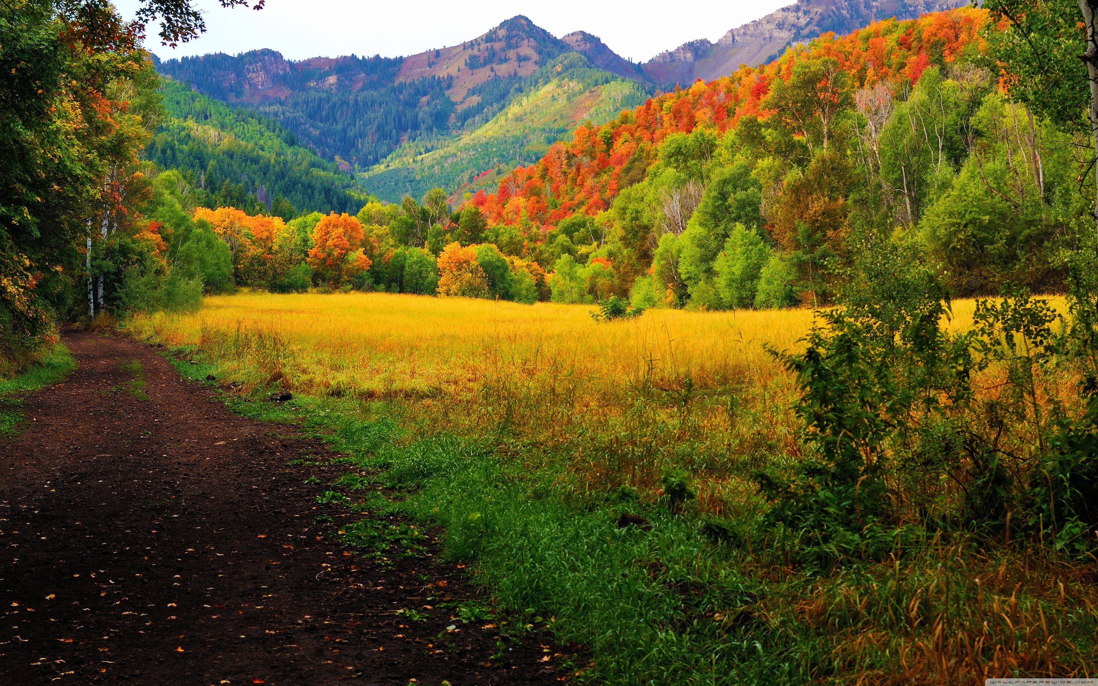 Provo Canyon Colors Ultra HD Desktop Background Wallpaper