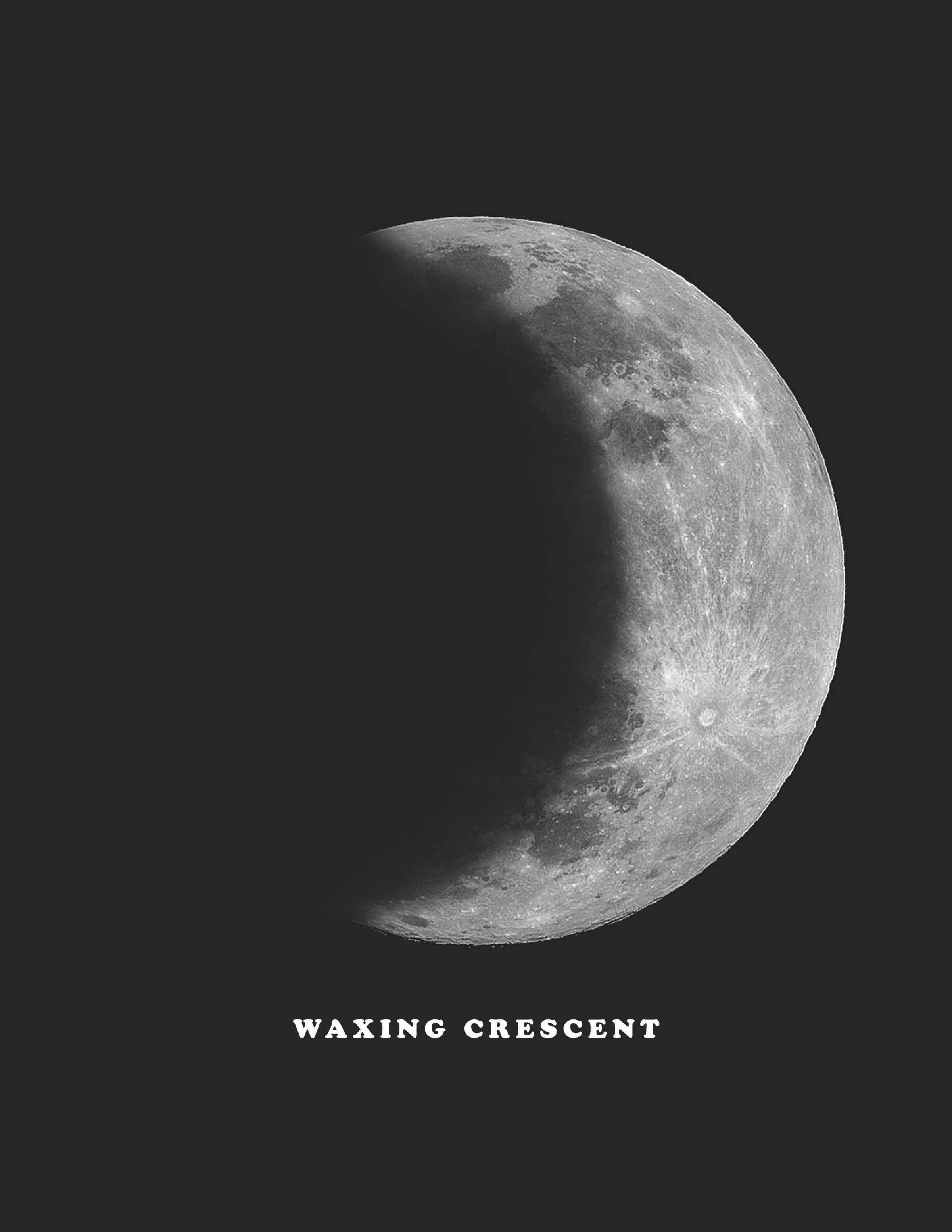 waxing crescent