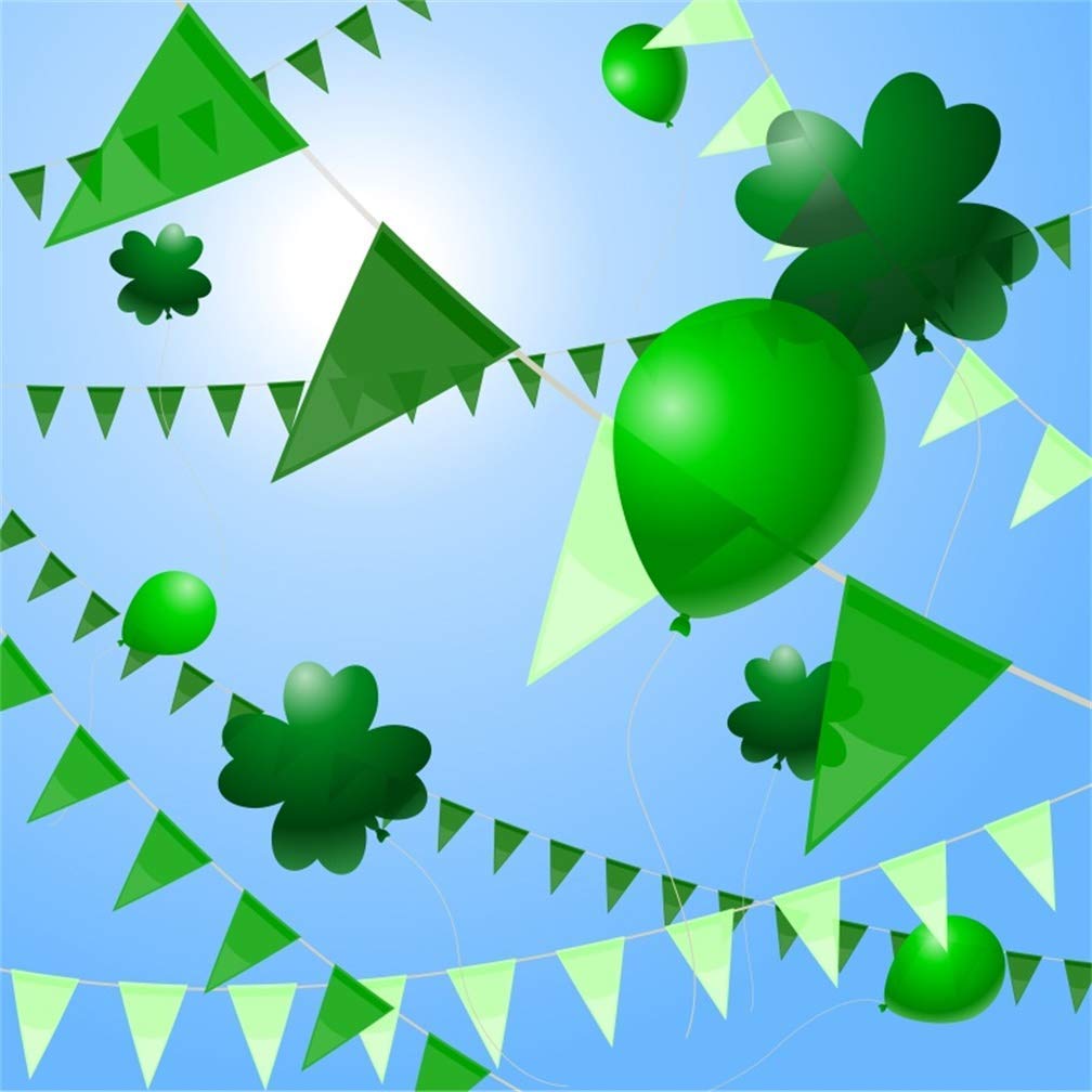 Amazon.com, Leyiyi 7x7ft Happy St. Patrick's Day Backdrop Green