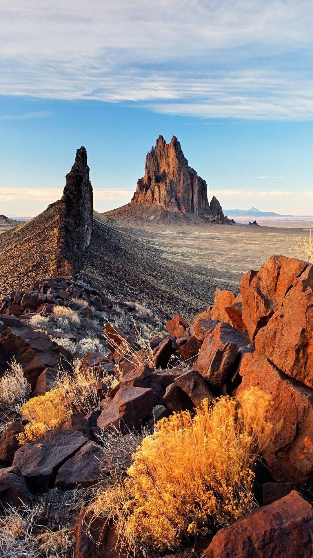 Fondo De Pantalla De Shiprock Shiprock Rock Formation New Mexico