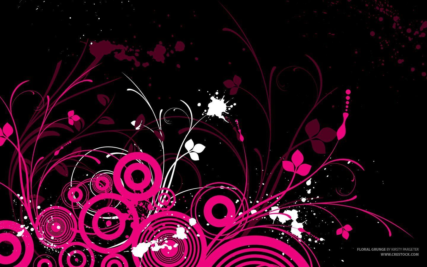 Crestock Abstract Art. Pink and black wallpaper, Art wallpaper