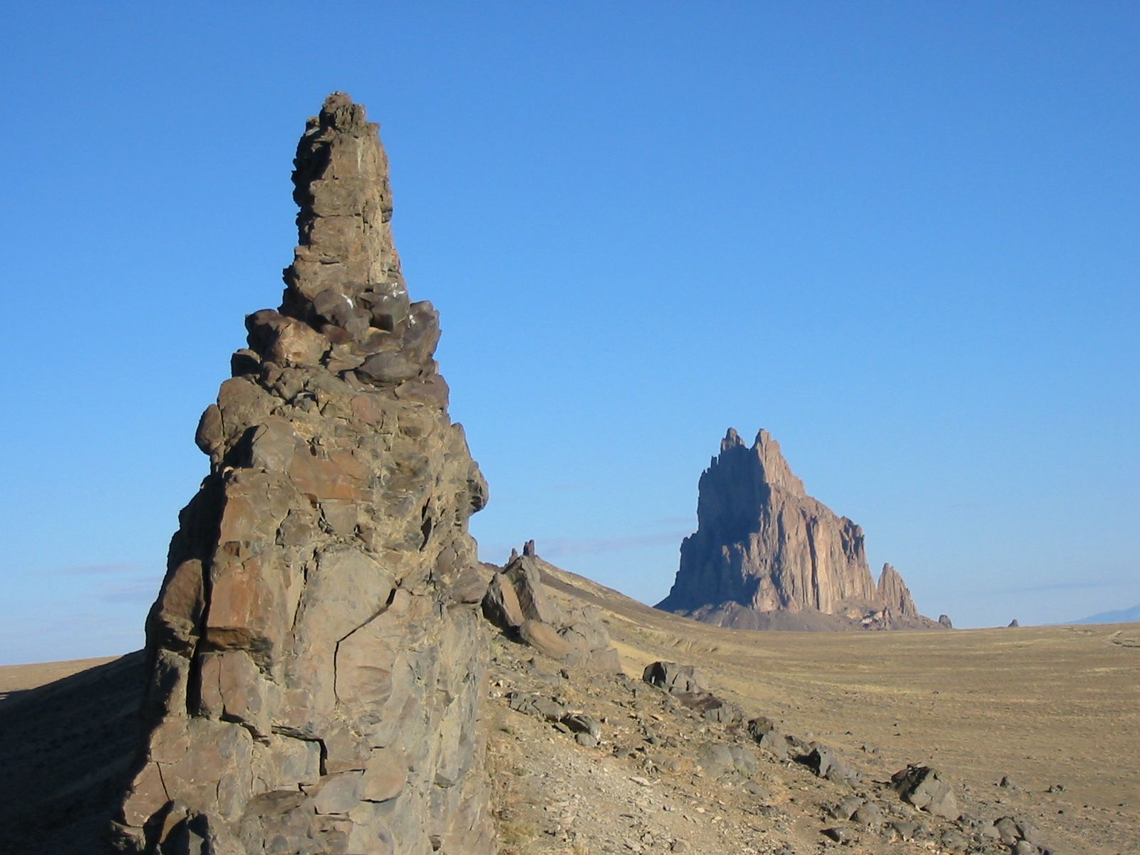 Shiprock, New Mexico by junge1 Photography Landscape