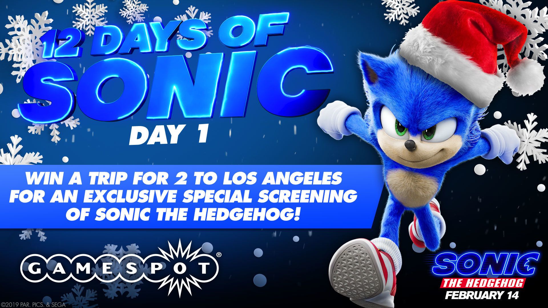 How To Win A Trip To See A Special Screening Of Sonic The Hedgehog