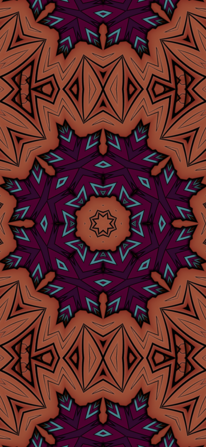 Smartphone Wallpaper. Abstract Mandala Designs
