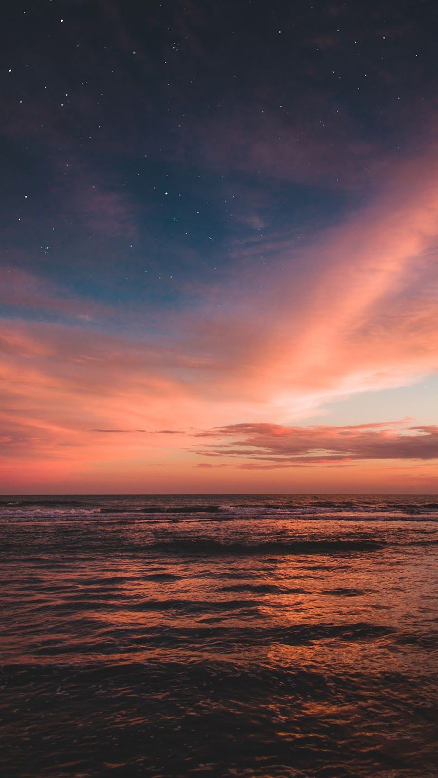 iPhone Wallpaper. Sky, Horizon, Afterglow, Sea, Ocean, Sunset