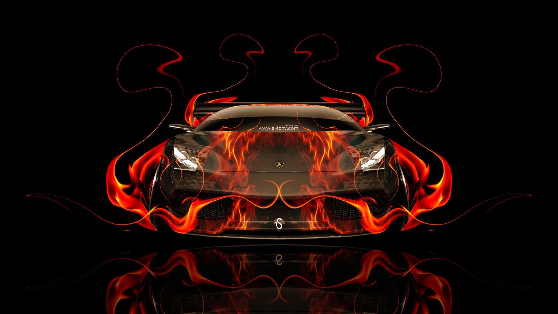 Fire Bugatti Wallpapers - Wallpaper Cave
