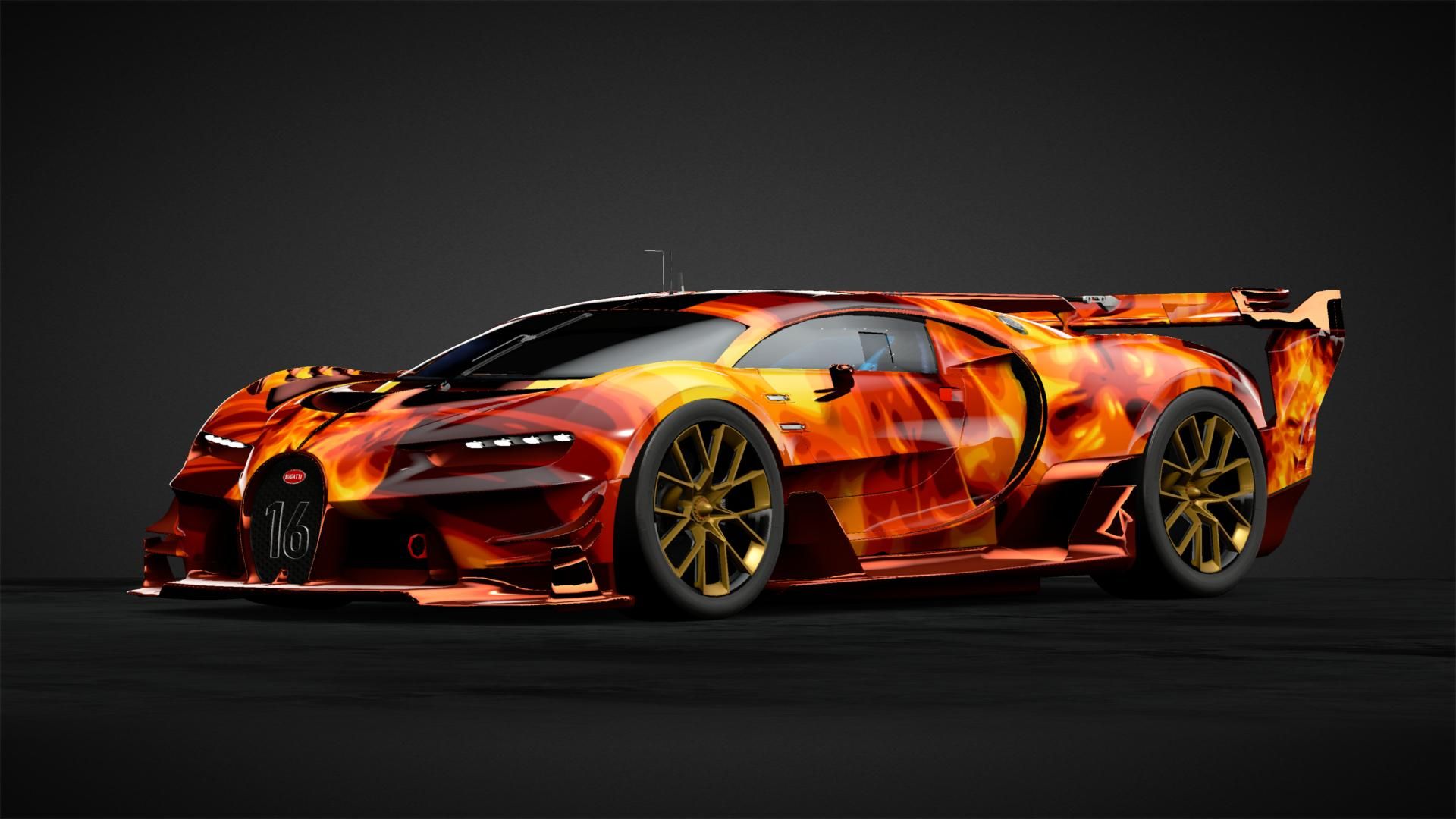 Bugatti on fire Livery by DonMaestro79. Community. Gran