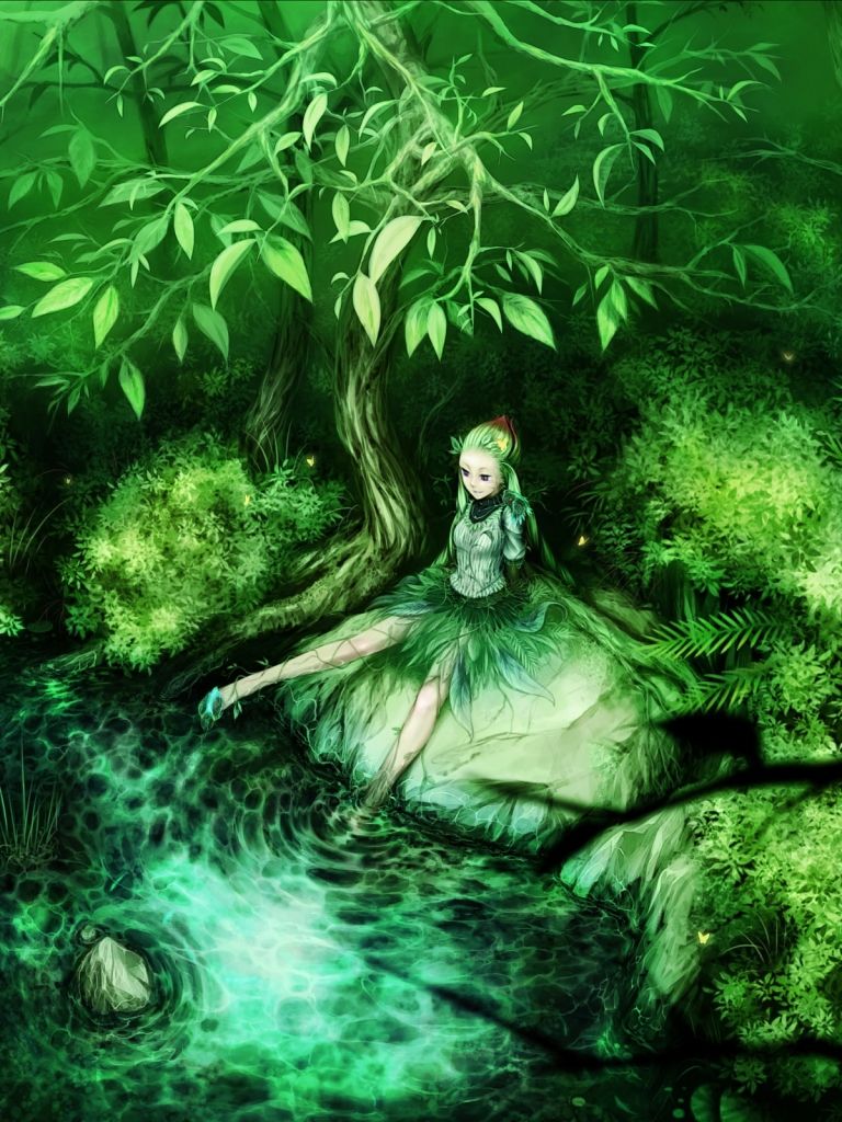 Fantasy Fairy (768x1024) Wallpaper