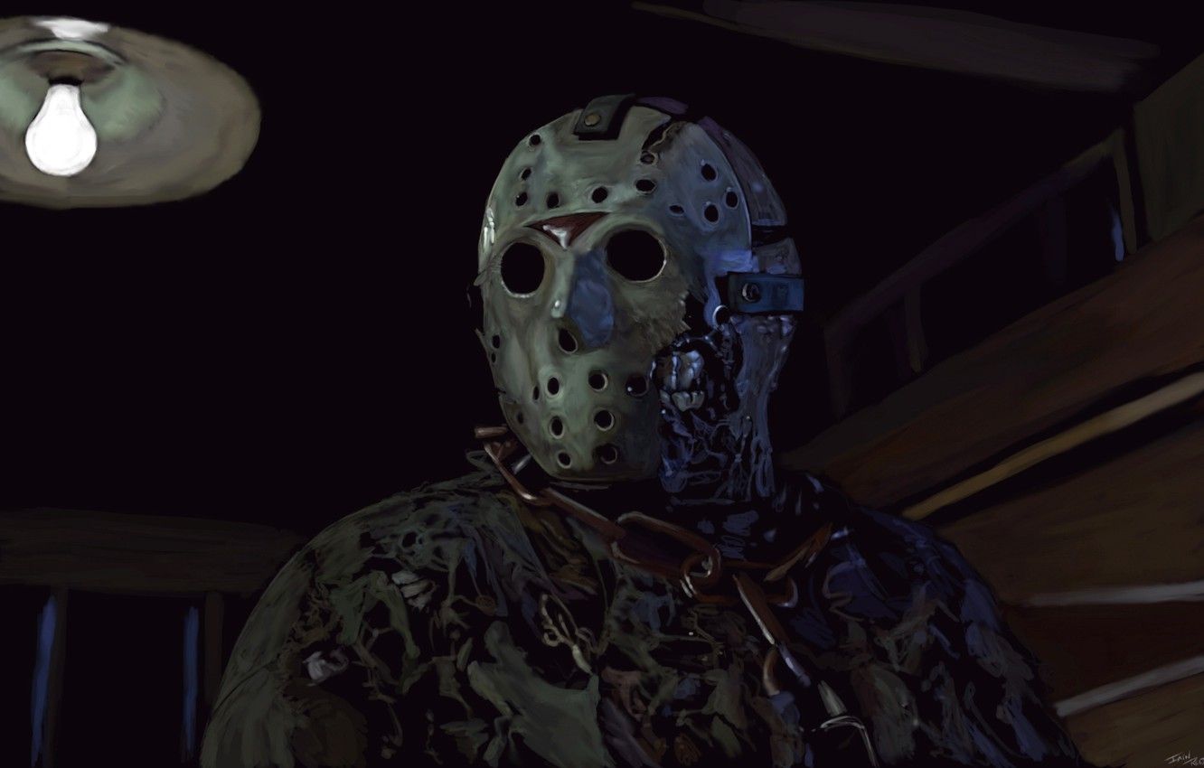 Wallpaper Mask Art Friday The 13th Jason Voorhees Image
