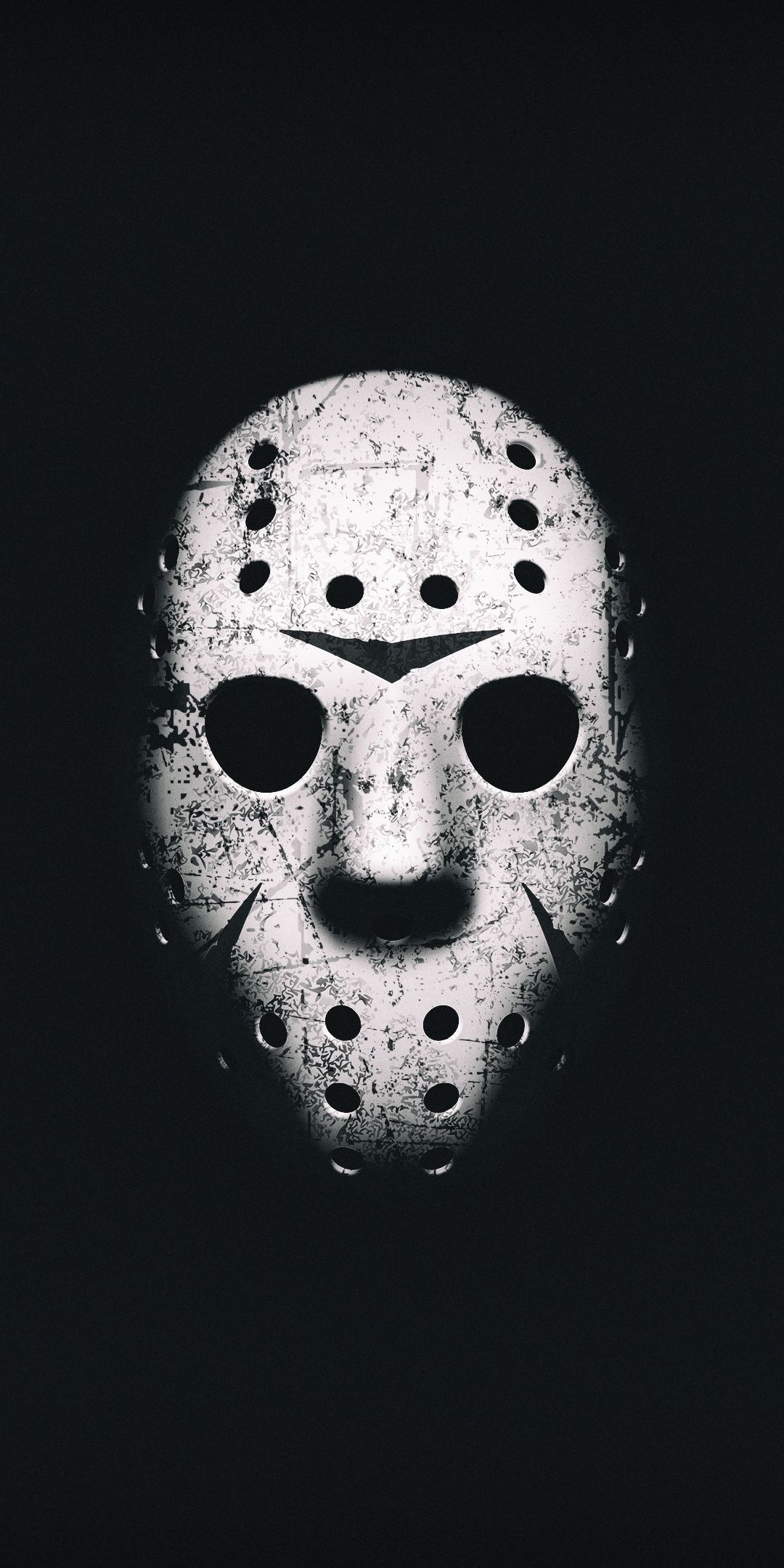 Mask, minimal, Friday the 13th, movie, 1080x2160 wallpaper. Horror artwork, Horror movie art, Horror art