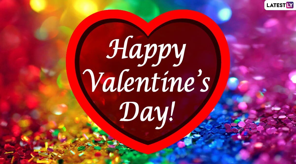 Valentine's Day 2020 Image & 'I Love You' Romantic HD Wallpaper for Free Download Online: WhatsApp Stickers, GIF Greetings and Hike Messages to Send to Your Partner