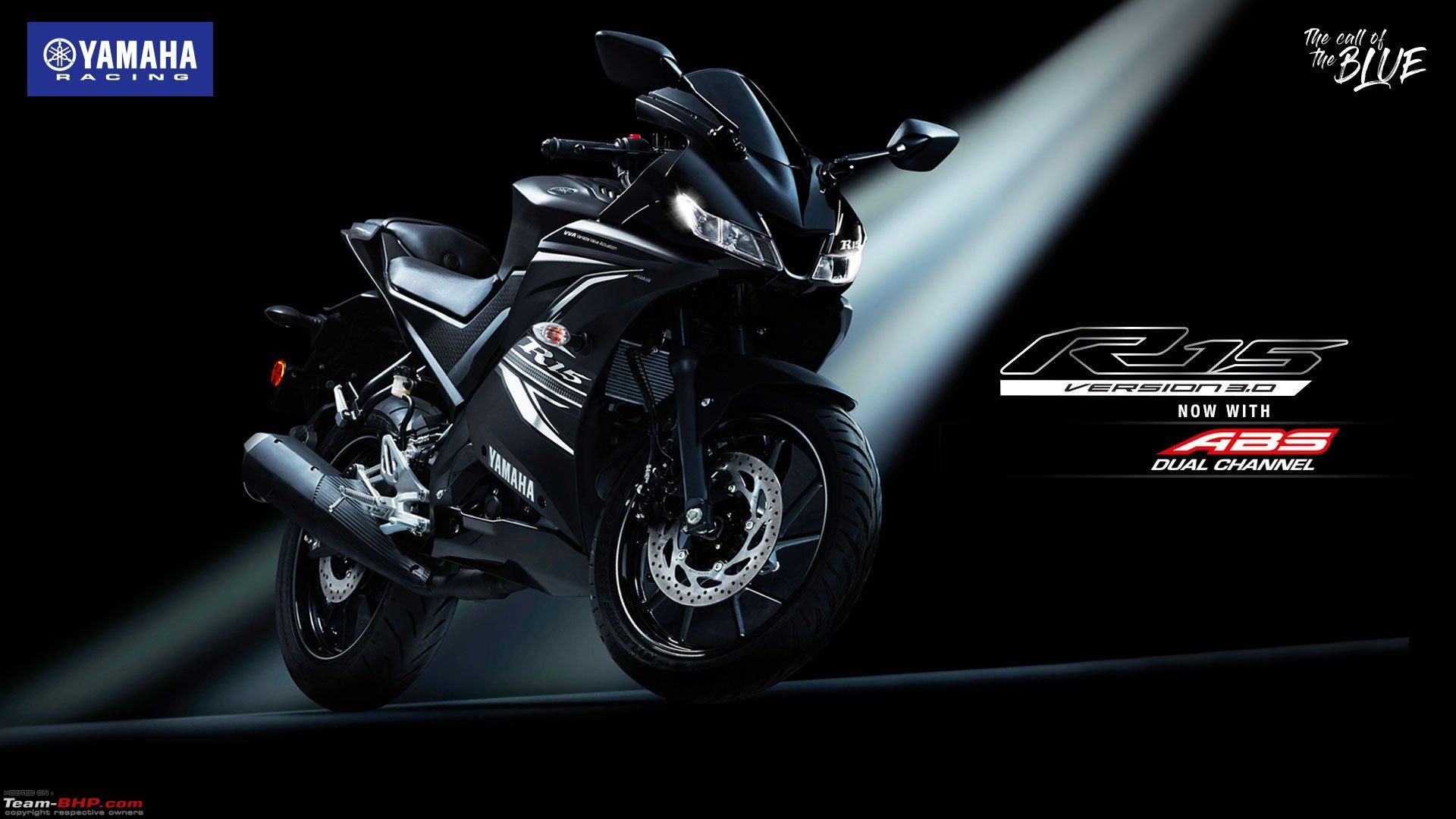 Yamaha YZF R15 V3.0 With Dual Channel ABS Launched At Rs. 1.39
