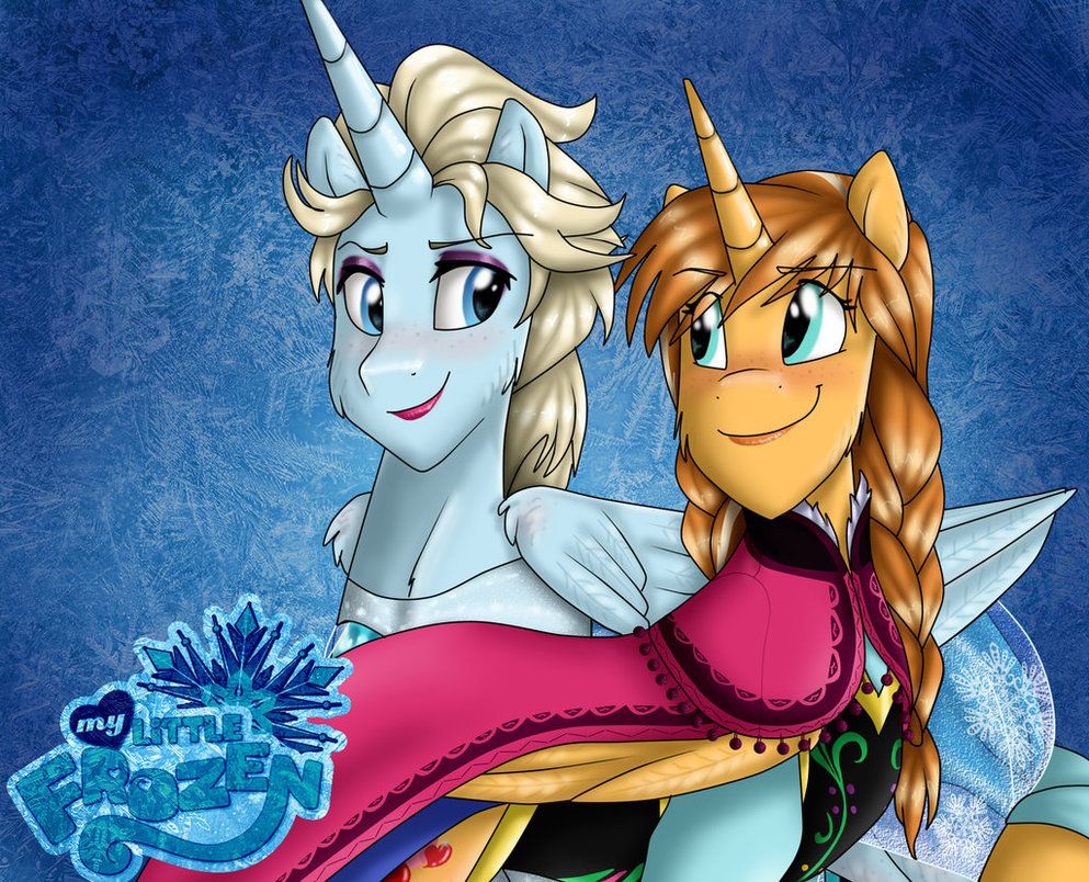 Free download Elsa and Anna Wallpaper [MLF] by NamyGaga [993x804
