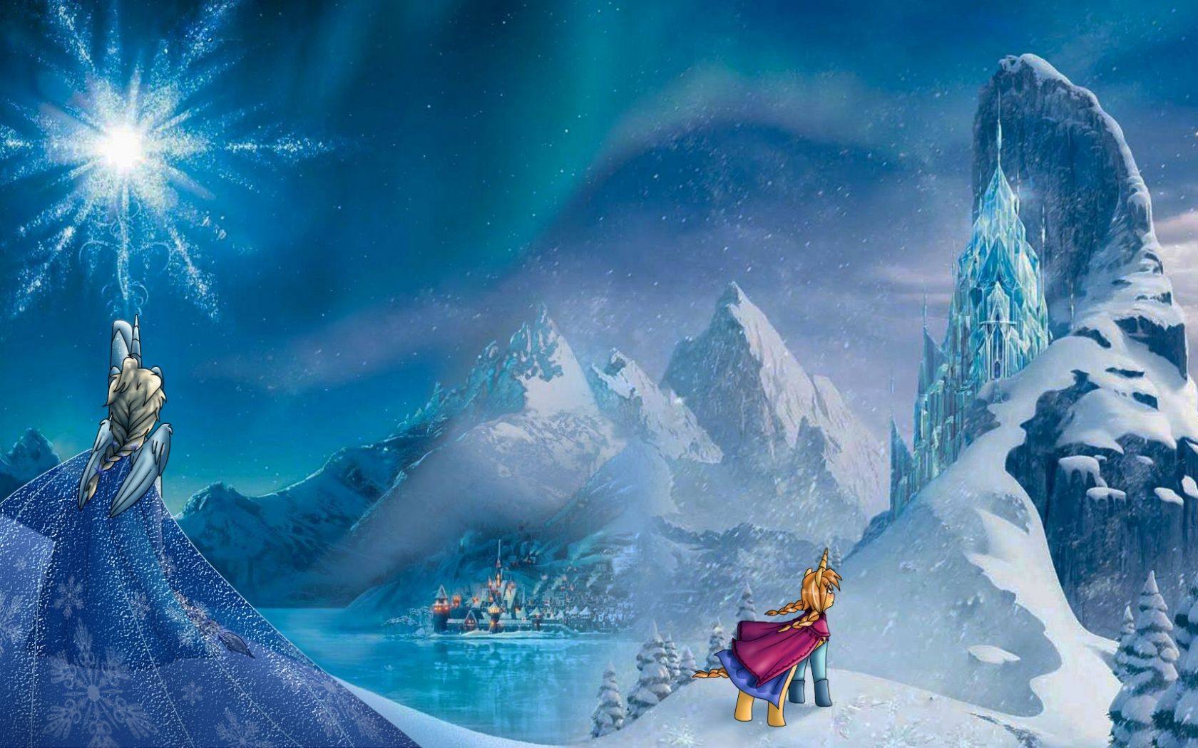 Free download My Little Frozen Movie Wallpaper 1