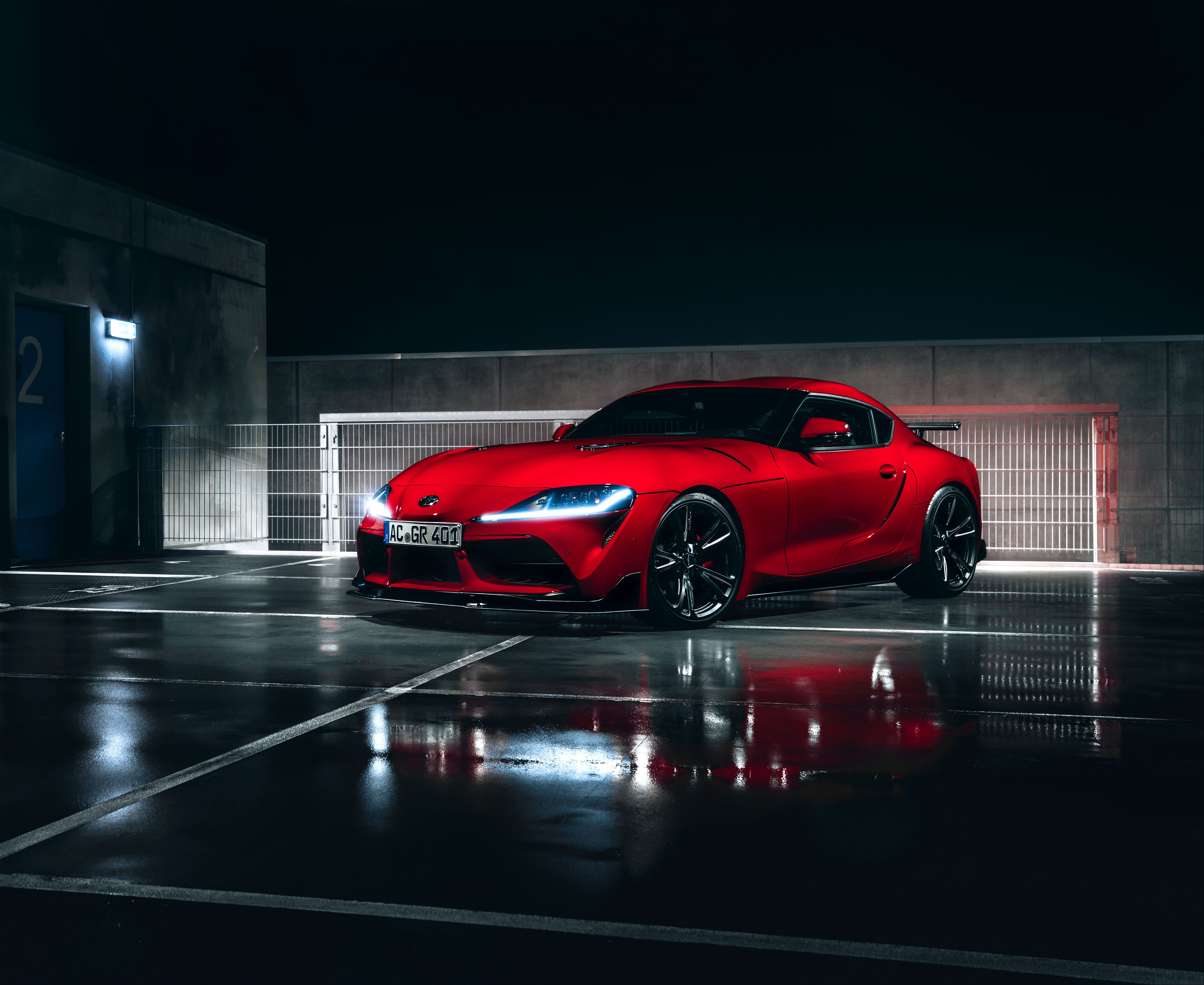 Wallpaper Toyota GR Supra, AC Schnitzer, 2019, 4K, 5K, Automotive
