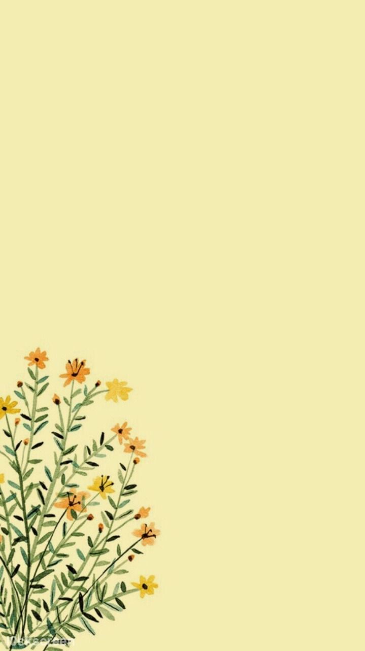 Pastel Yellow Wallpaper, Picture
