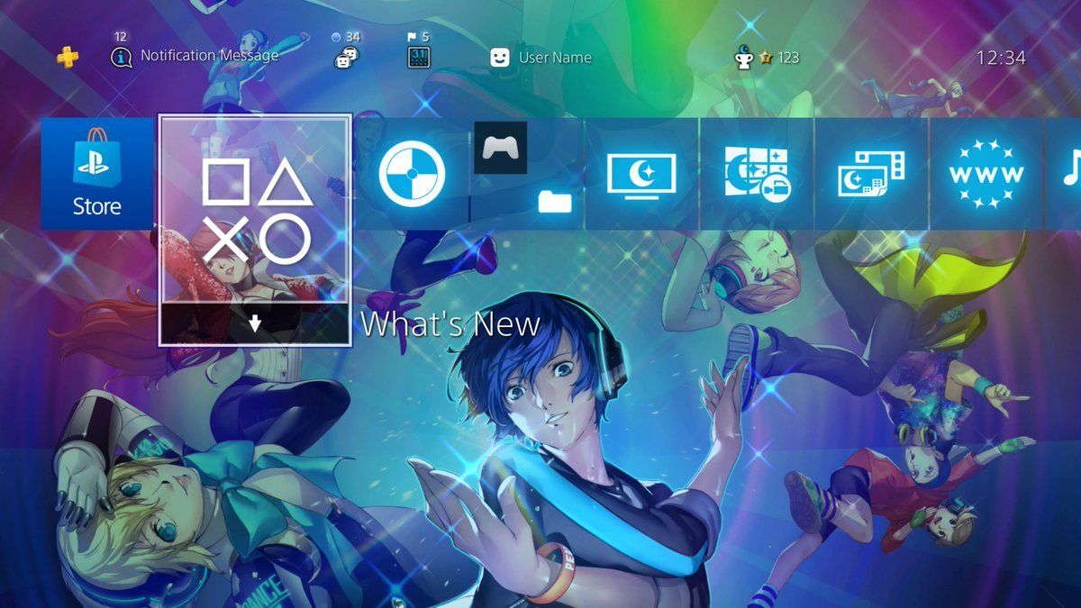 Fantastic Persona Dancing Dynamic PS4 Themes Free to Download
