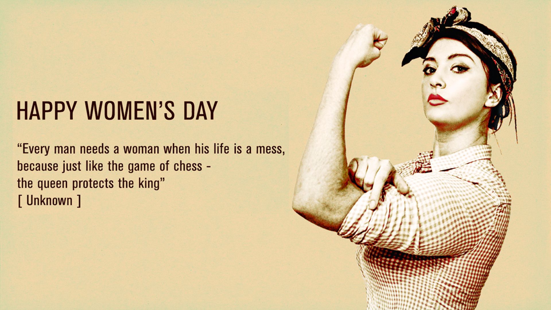 Happy Womens Day Quotes Wallpaper Women's Day Crazy, HD