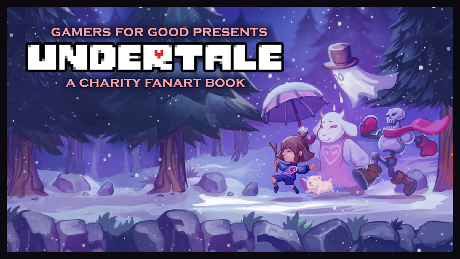 Gamers for Good Presents: Undertale Charity Fanart Book