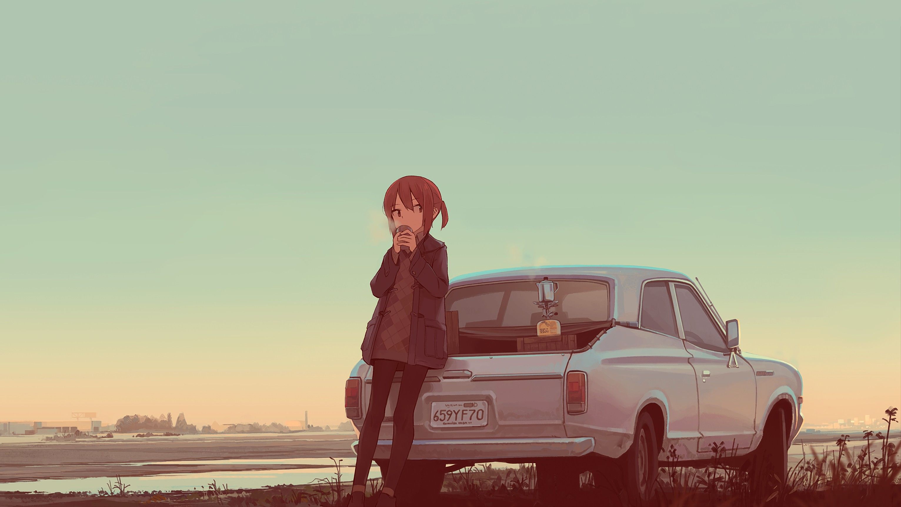 anime, Car Wallpaper HD / Desktop and Mobile Background