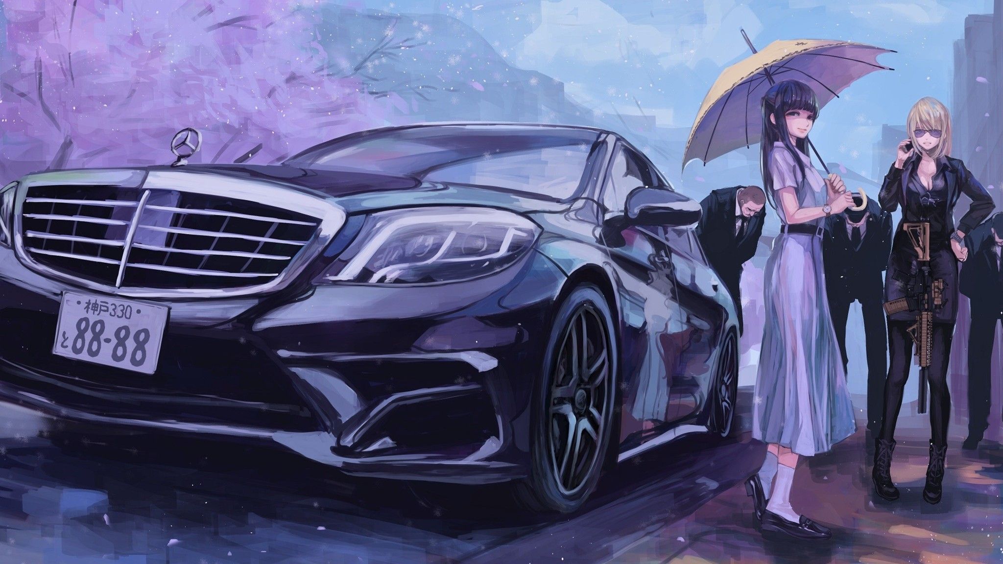 Anime Car Wallpaper, Picture