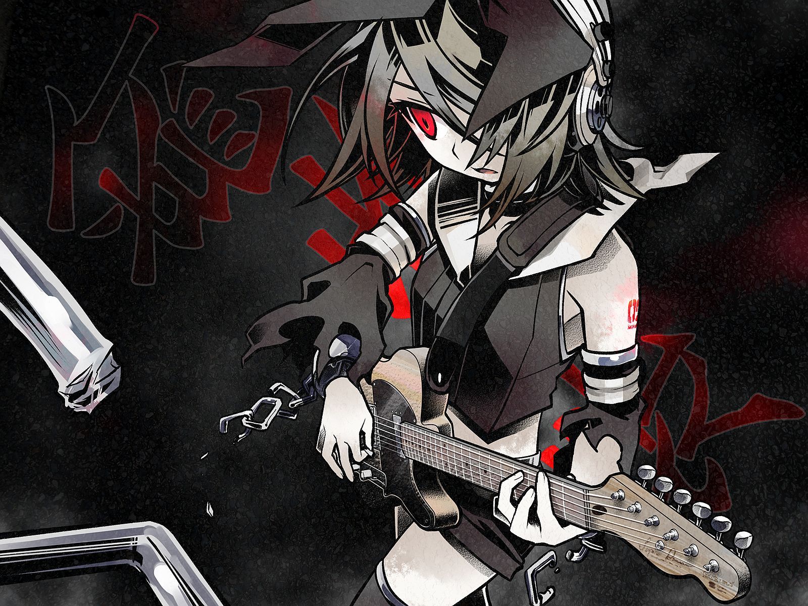 Free download Cool Manga Guitar Wallpaper WallpaperLepi