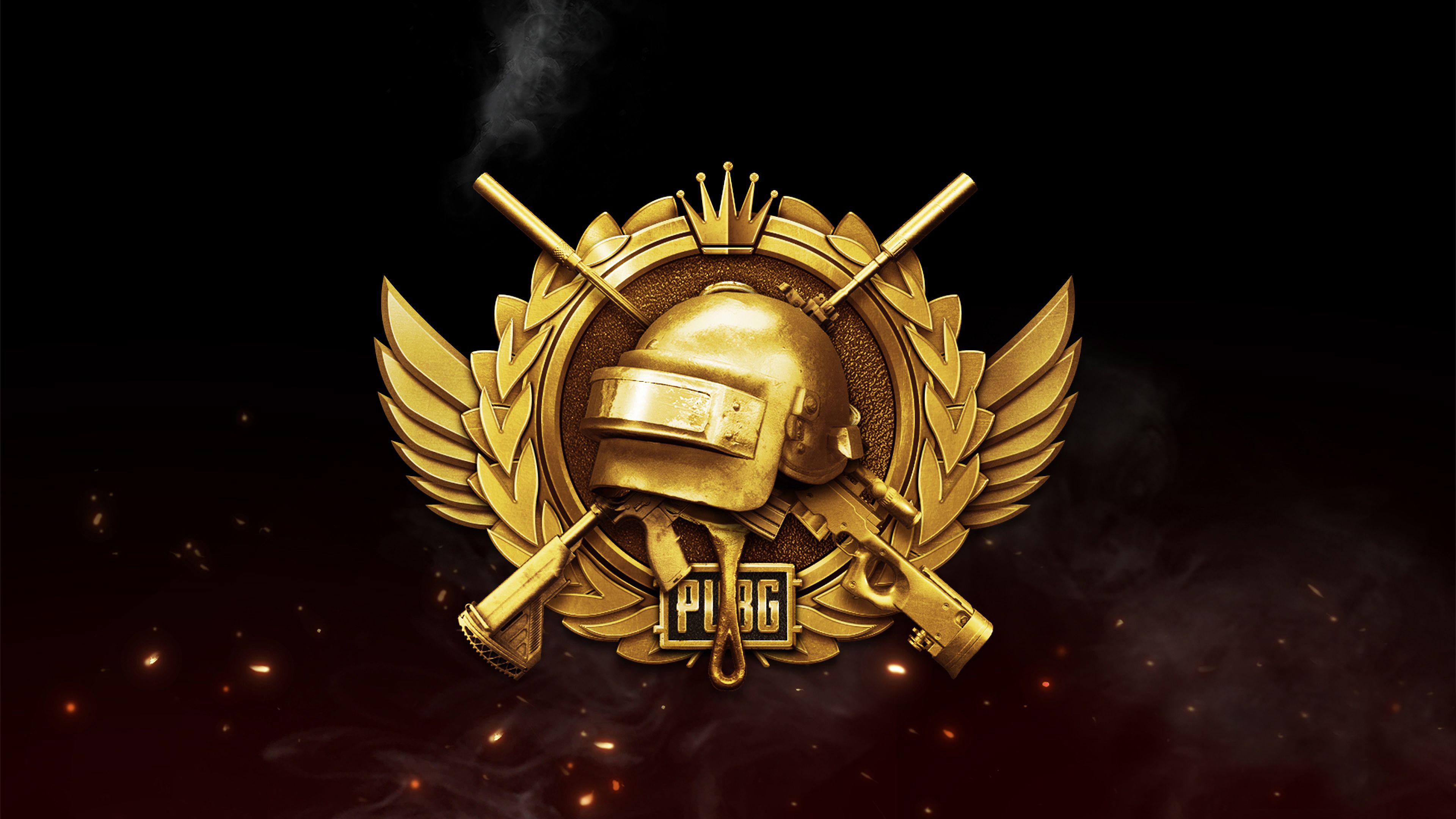 PUBG Lone Survivor Rank Logo PlayerUnknown's Battlegrounds 4K