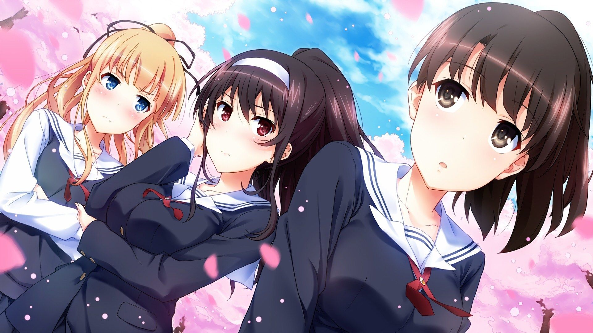 Eriri Spencer Sawamura, Megumi Kato, Saekano, Utaha Kasumigaoka HD Wallpaper & Background • 31495 • Wallur