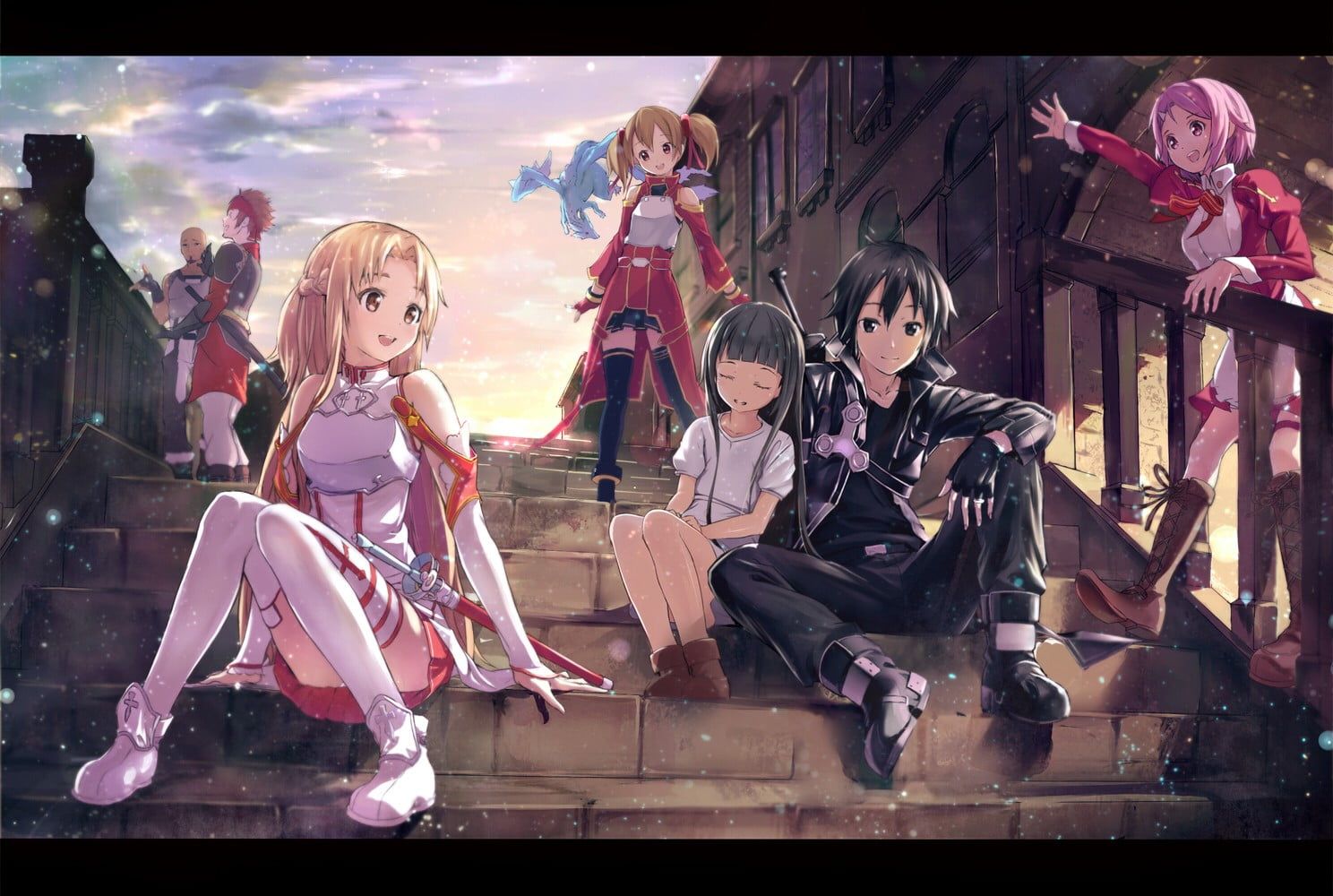 Sword Art Online anime illustration HD wallpaper