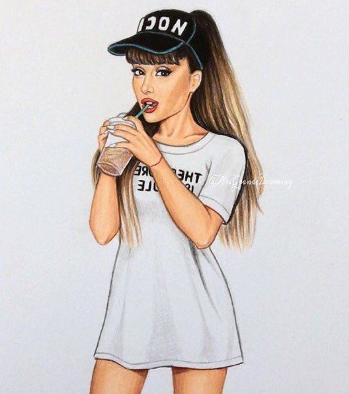 Ariana Grande | Celebrity drawings, Ariana grande drawings, Beauty art  drawings