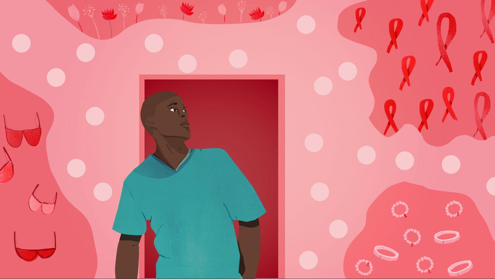 When Men Get Breast Cancer, They Enter A World Of Pink