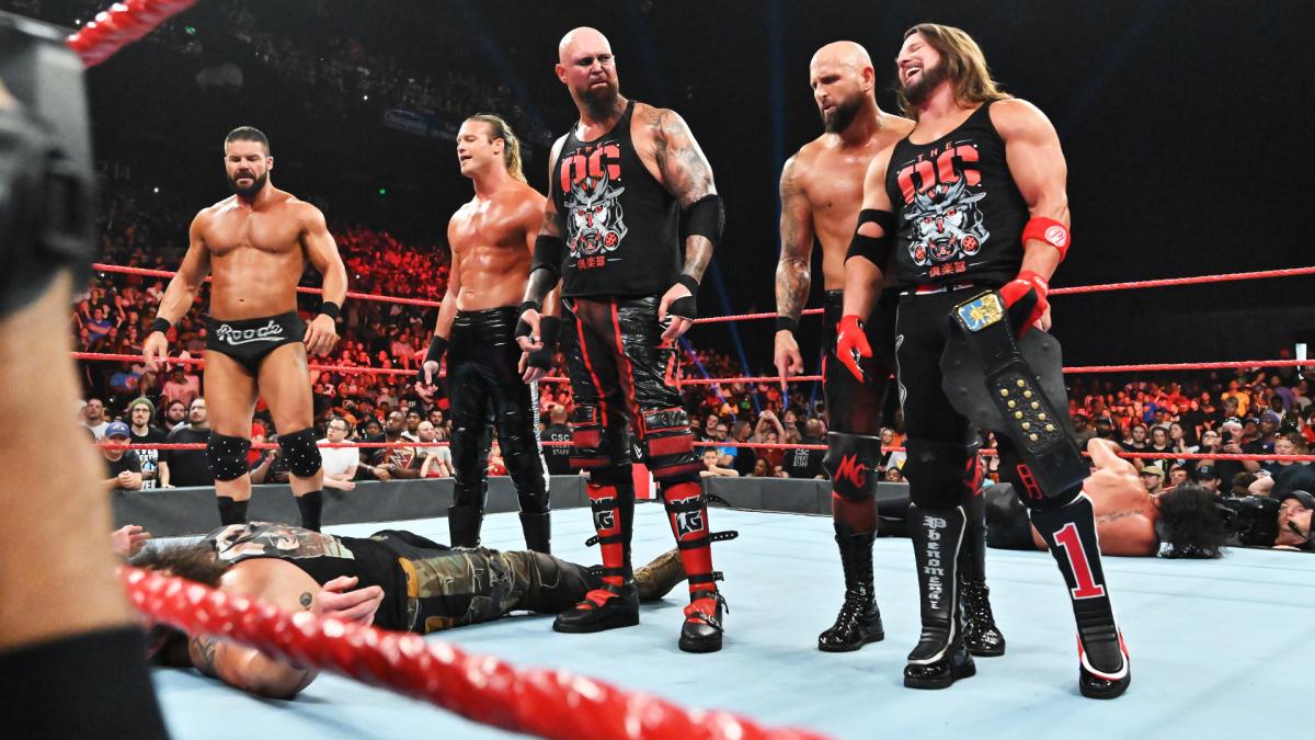 Raw 9 2 19 Braun Strowman Seth Rollins Vs The OC Photo
