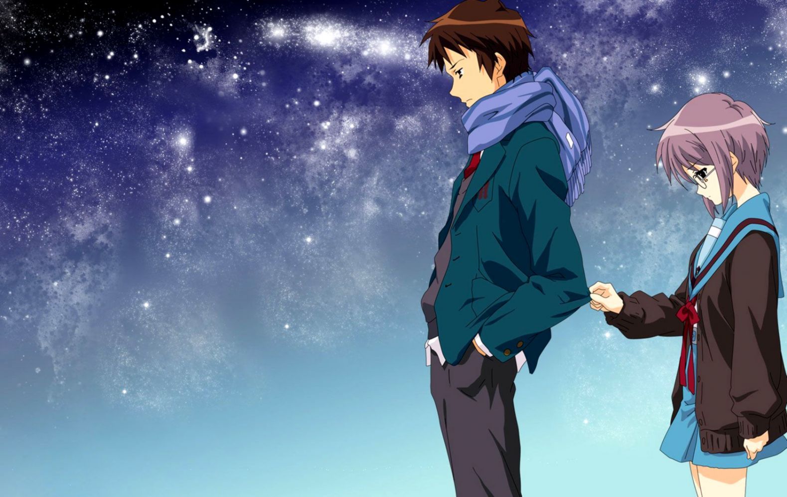 Cute Anime Couple Wallpaper HD