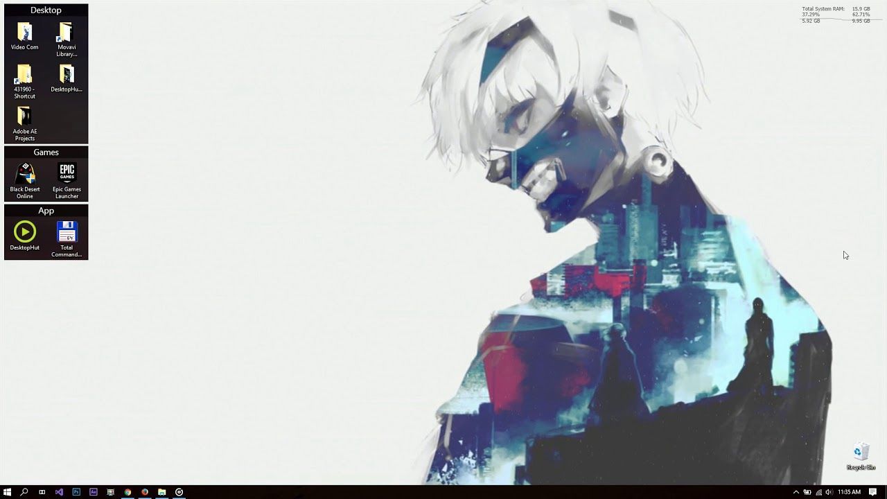 Tokyo Ghoul Anime HD LIve Wallpaper