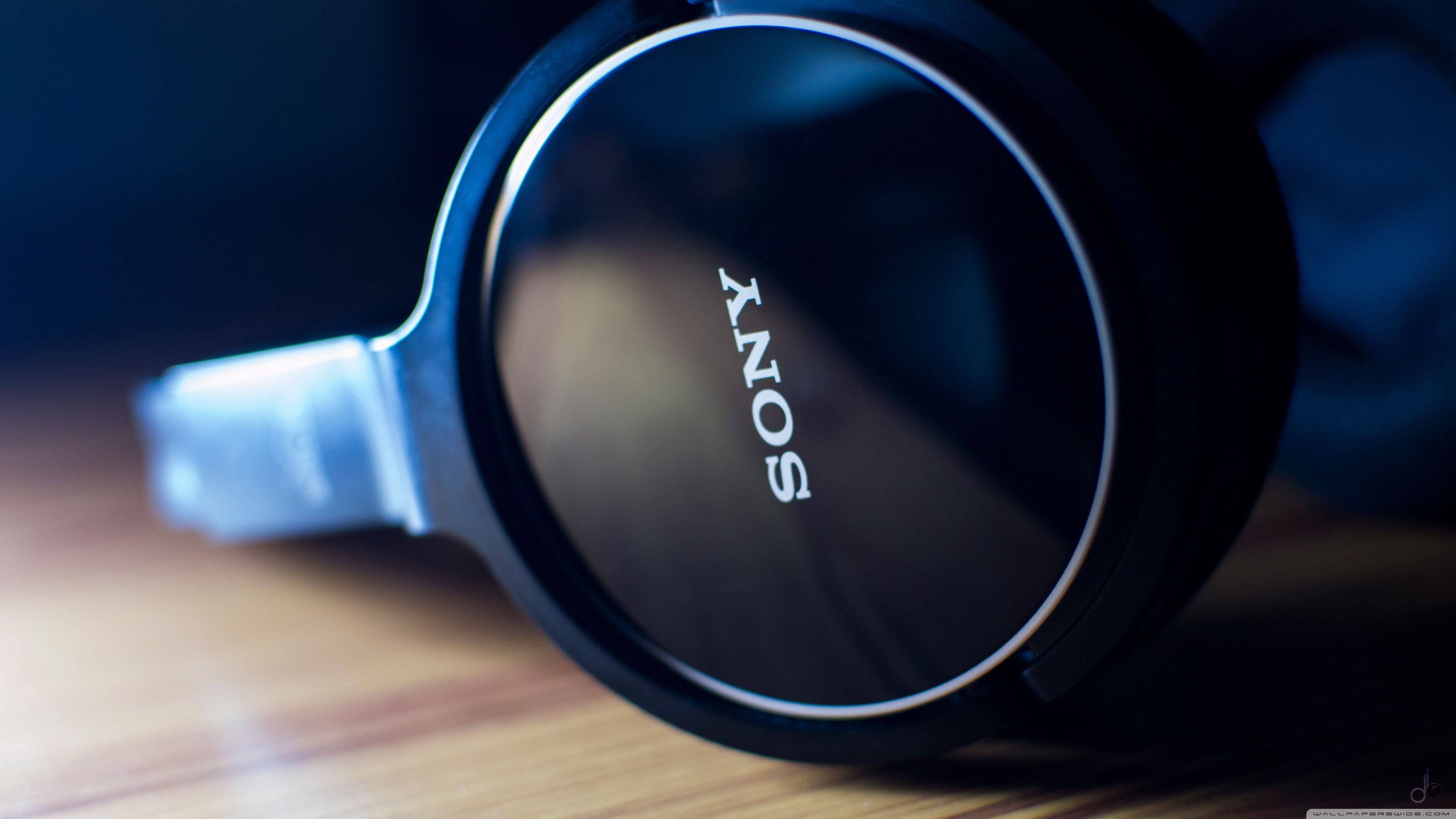 Sony Over Ear Headphone Music Ultra HD Desktop Background