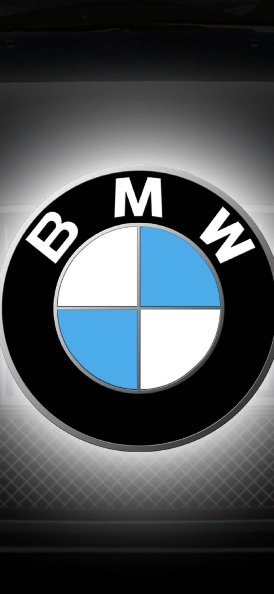 BMW logo. wallpaper.sc iPhoneXS