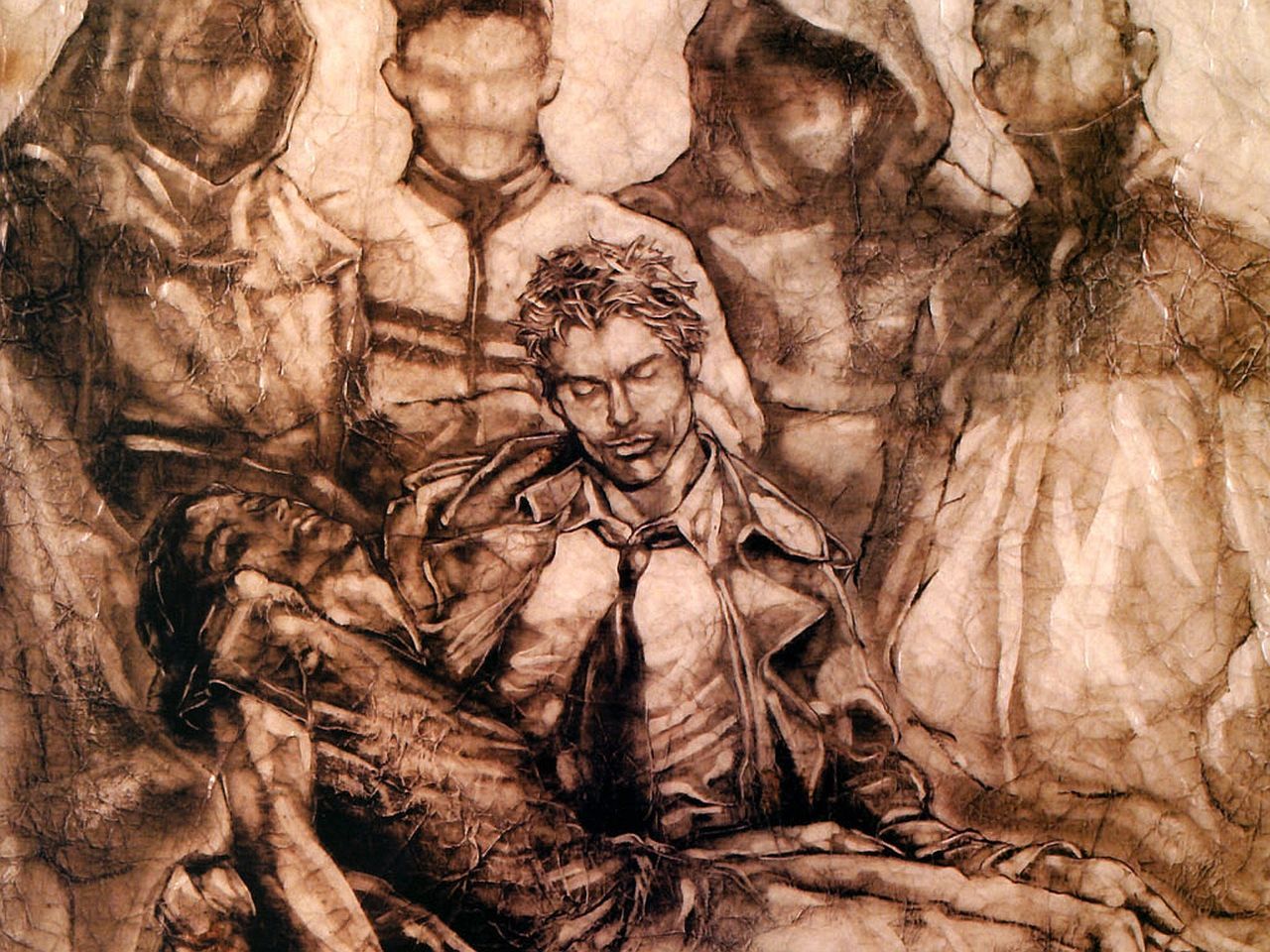 Comics Hellblazer John Constantine Wallpaper. Marvel art