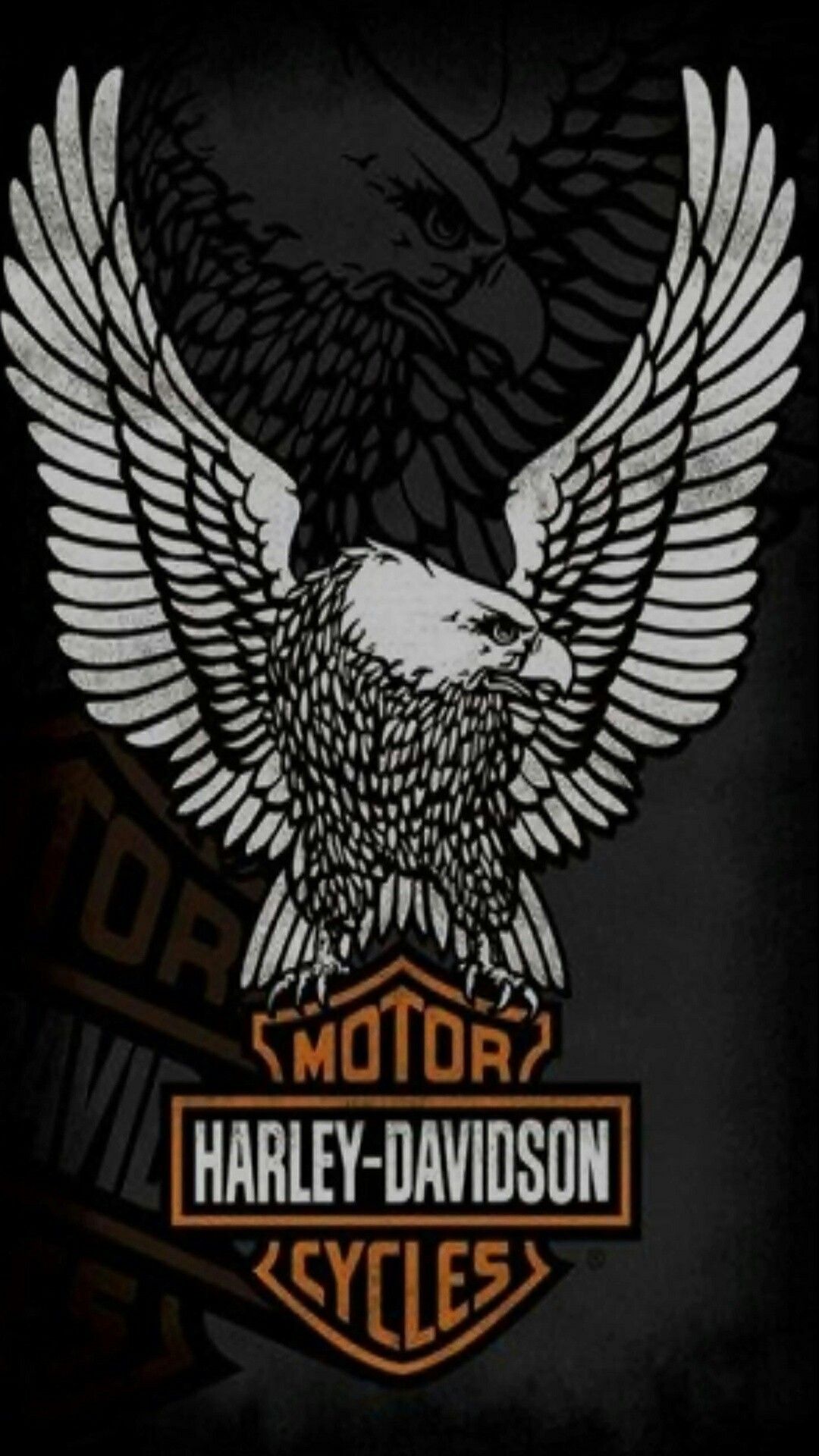 Harley Davidson Logo Phone Wallpapers - Wallpaper Cave