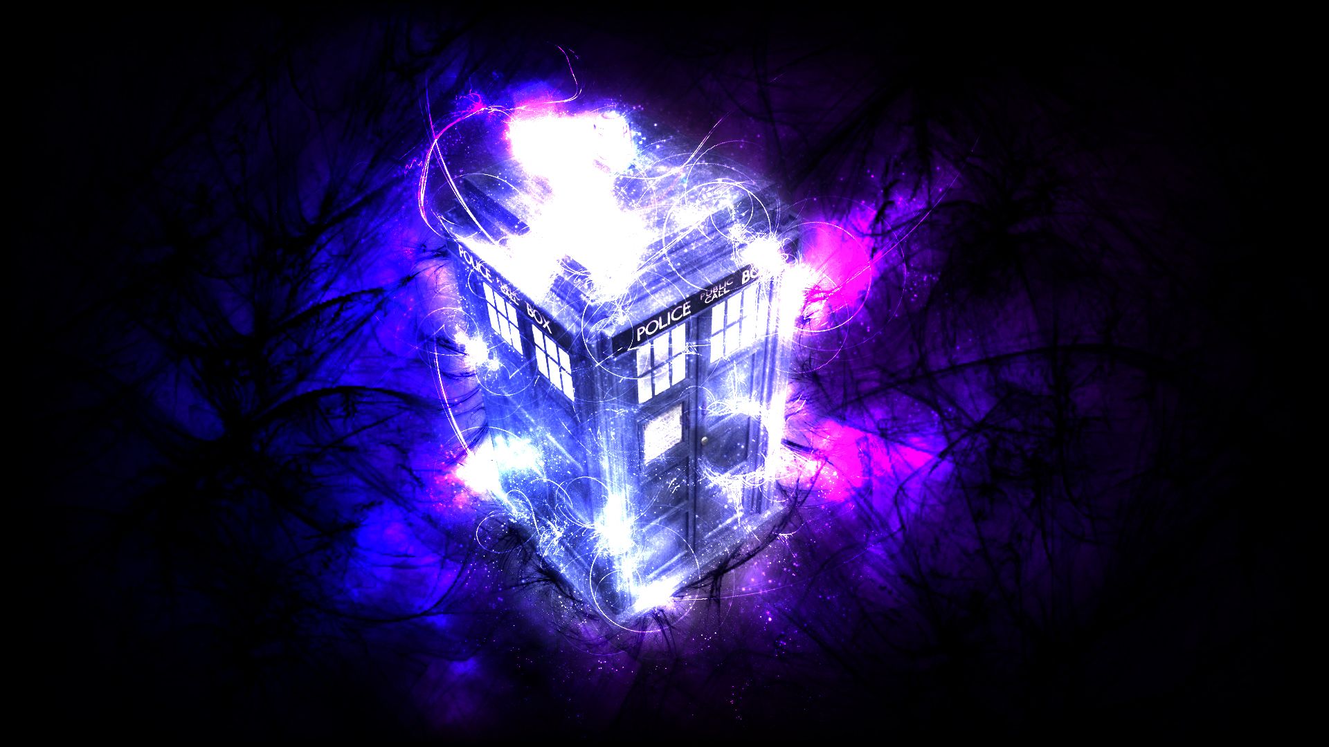TARDIS Wallpaper. BBC TARDIS Wallpaper