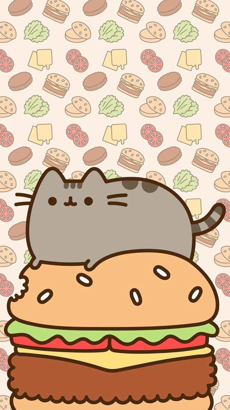 cheeseburger kawaii wallpaper