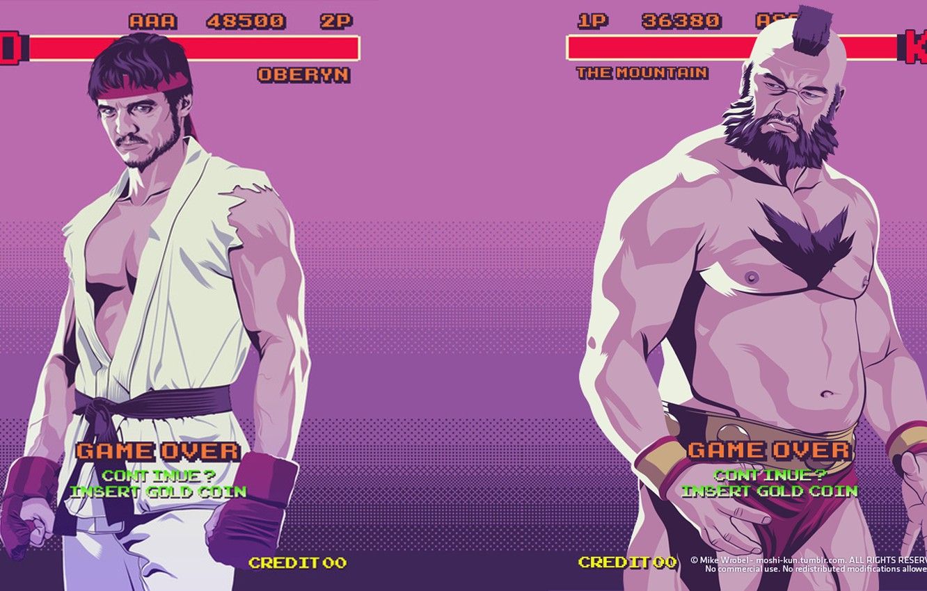 Wallpaper Game Of Thrones, Oberyn Martell, The Montain, Gregor