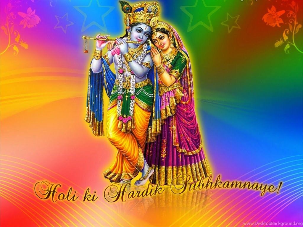 Radha Krishna Holi Hd, HD Wallpaper & background Download
