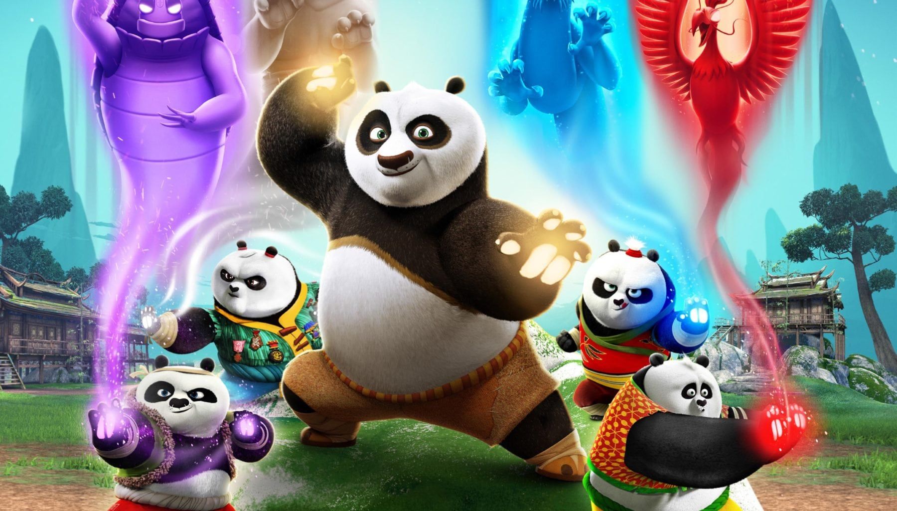 Animated series Kung Fu Panda: The Paws of Destiny gets a poster